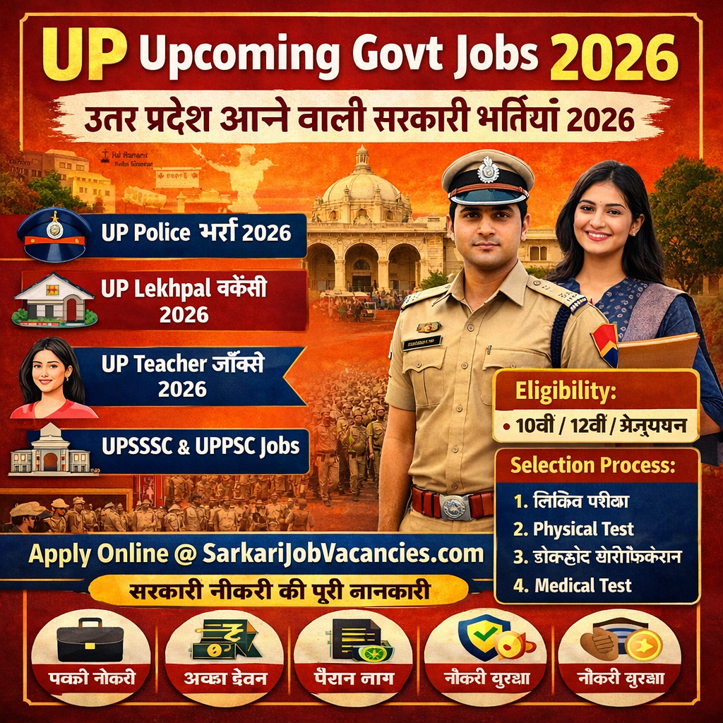 UP Upcoming Govt Jobs 2026